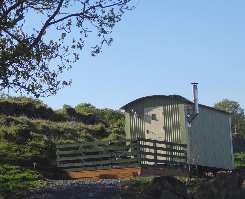 shepherds huts lake district - Black Beck Farm