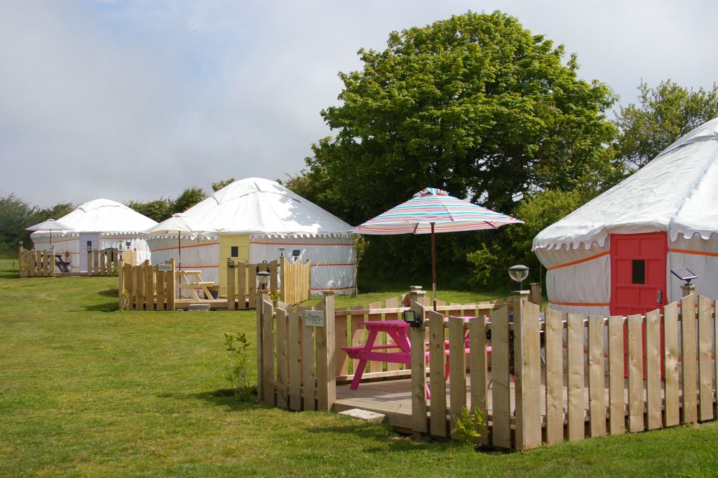 Yurts Cornwall - Carnebo Yurts