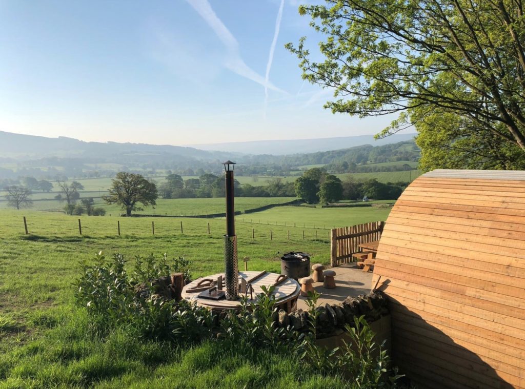 Glamping with hotsell hot tubs yorkshire