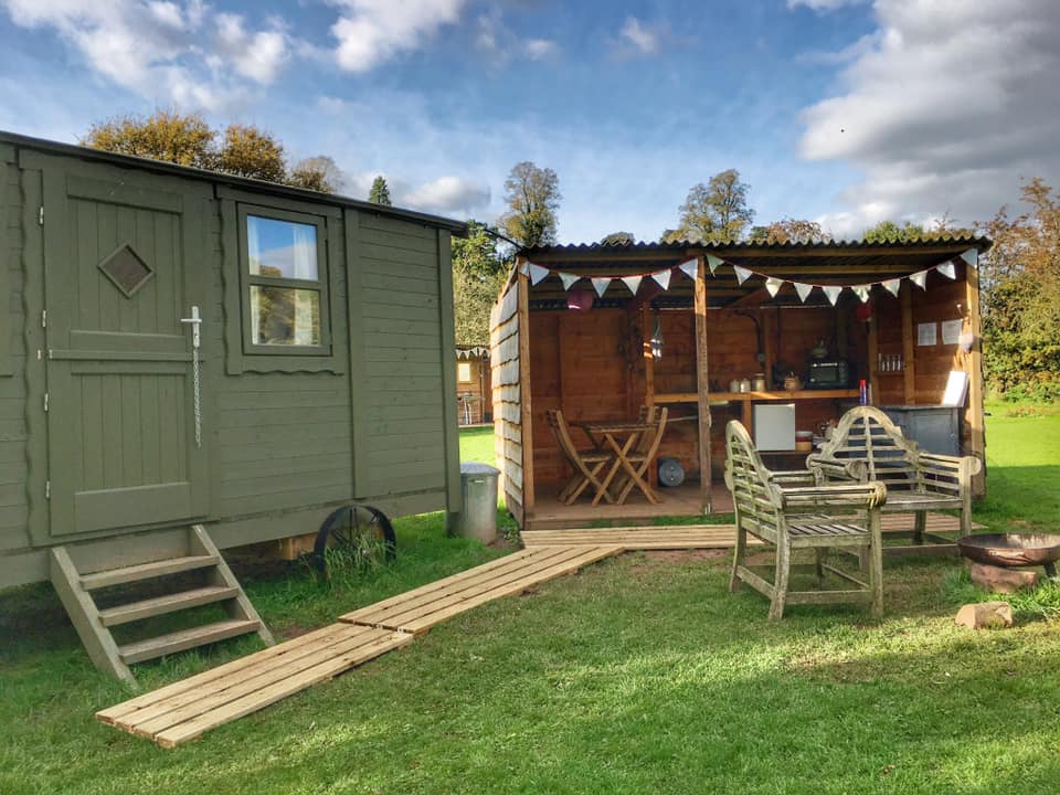 shepherds huts lake district - Dry Beck Farm