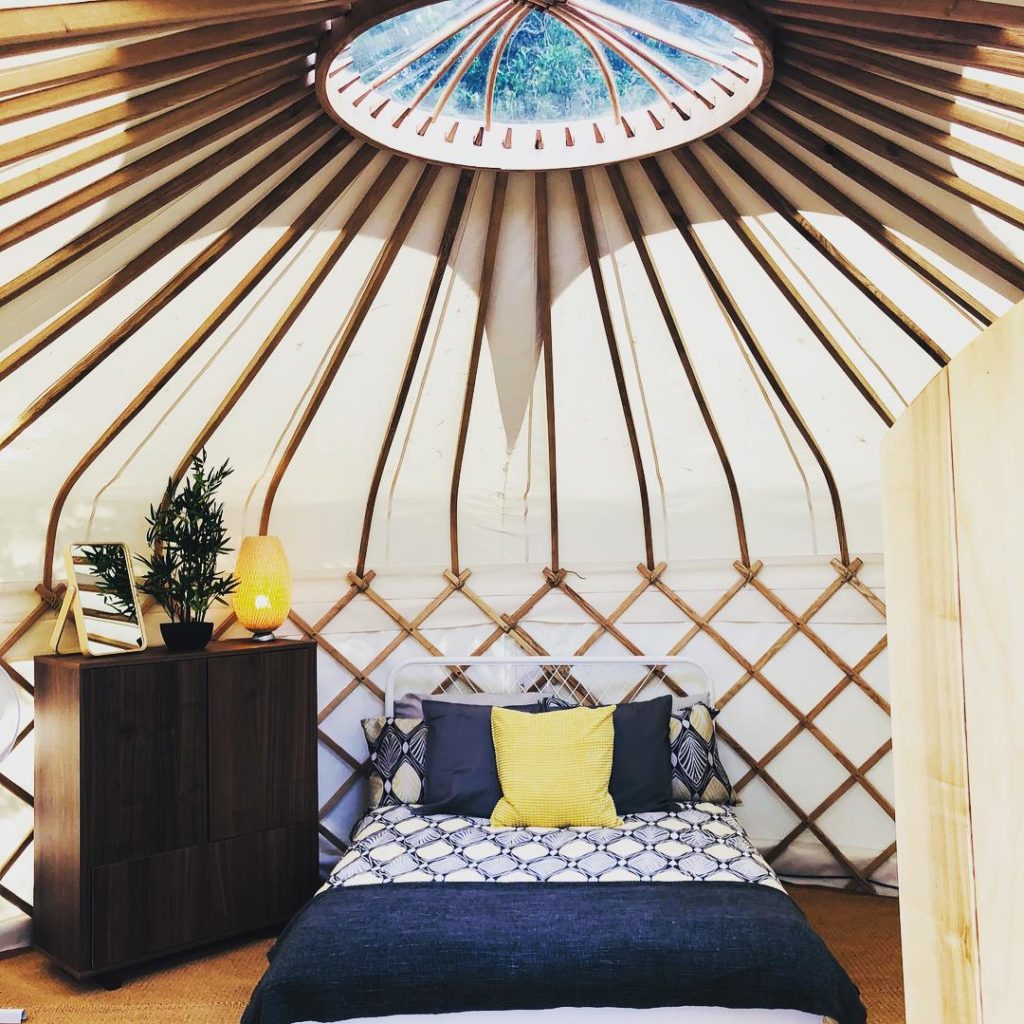 Yurts Cornwall - East Crinnis Holiday park