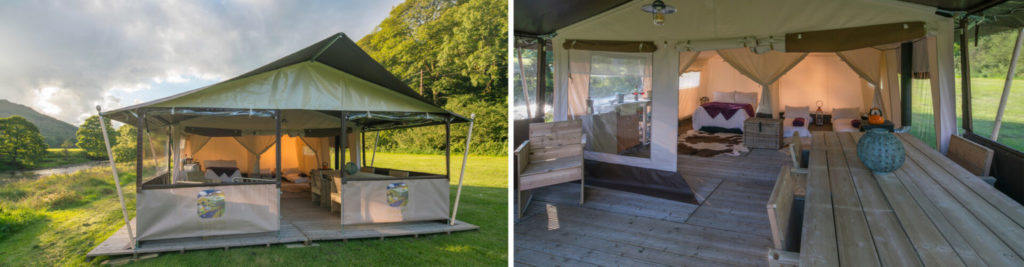 safari tents yorkshire - masons campsite