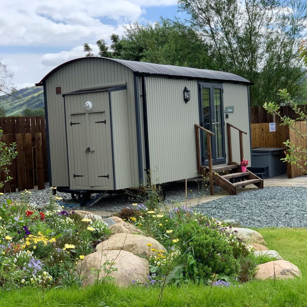 shepherds huts lake district - Mire House