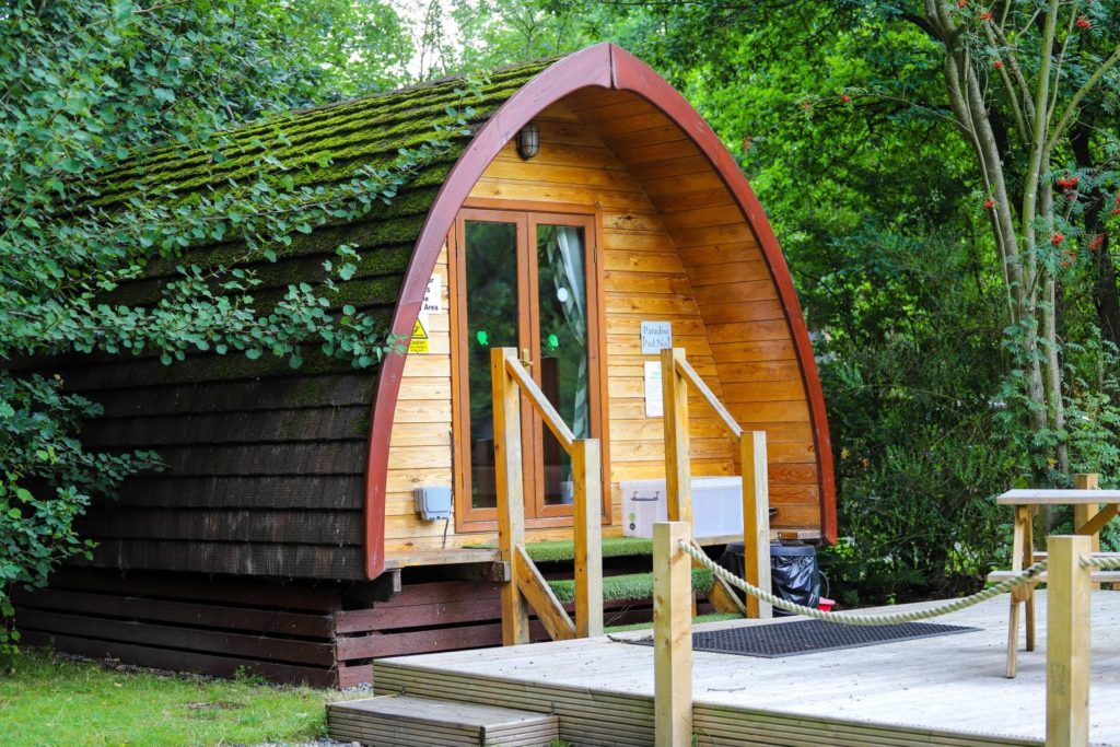 Glamping Pods York - Paradise Lakeside Lodges