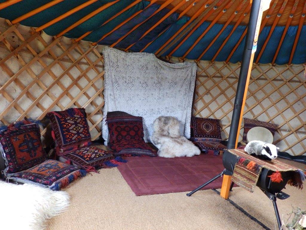 Yurts Cornwall - Ravens Nest yurt