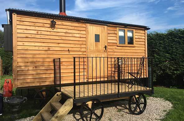 shepherds huts Yorkshire