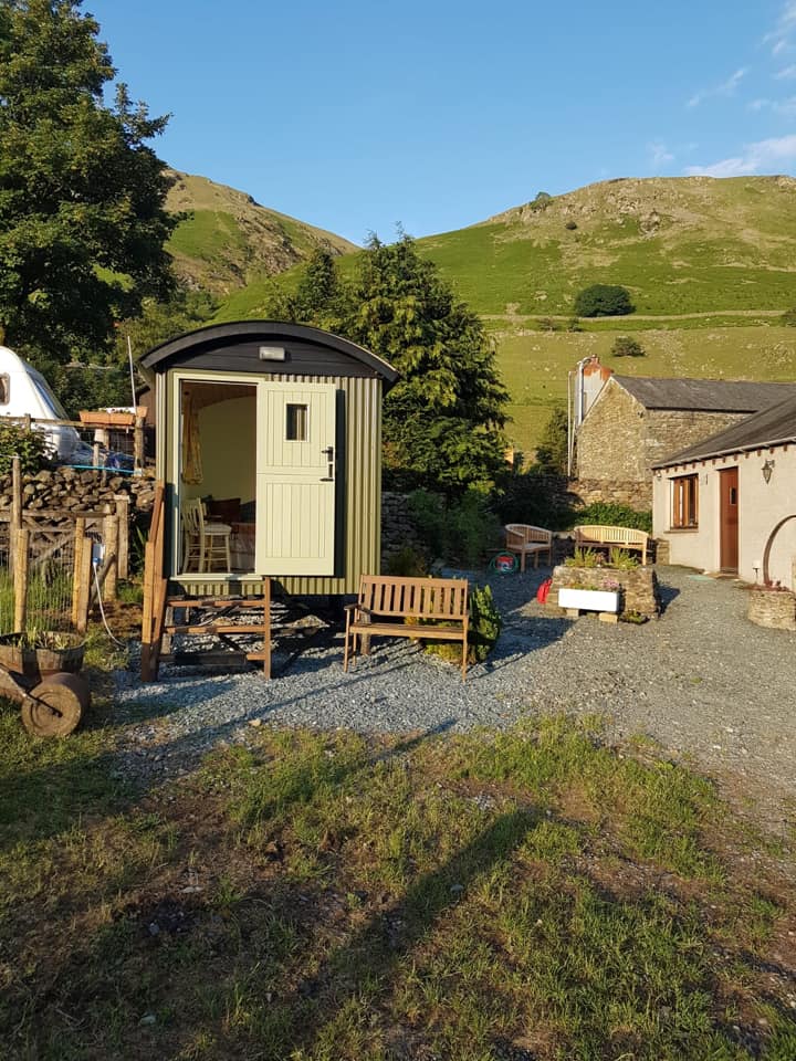 shepherds huts lake district - Stybeck Farm