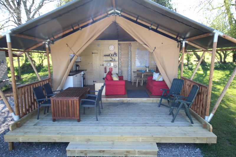 Lake District safari tents - Wallace Lane farm